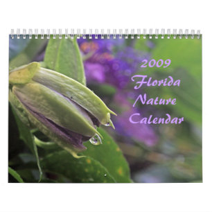 Calendrier 2009 de nature de la Floride