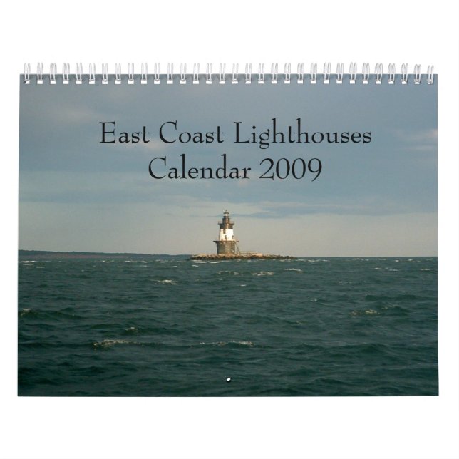 Calendrier 2009 de phares de Côte Est (Protection)