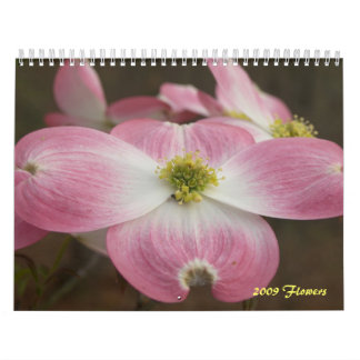 Calendrier 2009 fleurs