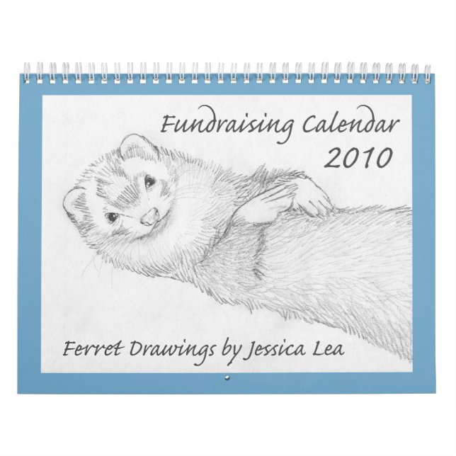 Calendrier 2010 de collecte de fonds de furet (Protection)