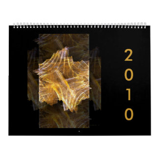 Calendrier 2010 de collection de fractale