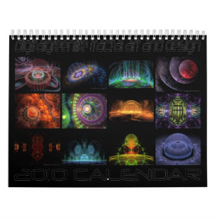 calendrier 2010 de fractale d'apophysis
