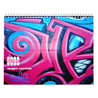 Calendrier 2010 de graffiti