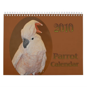 Calendrier 2010 de perroquet