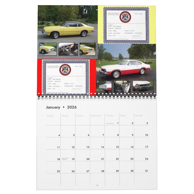 calendrier 2010 des Mavericks et des comètes de Bl (Jan 2026)