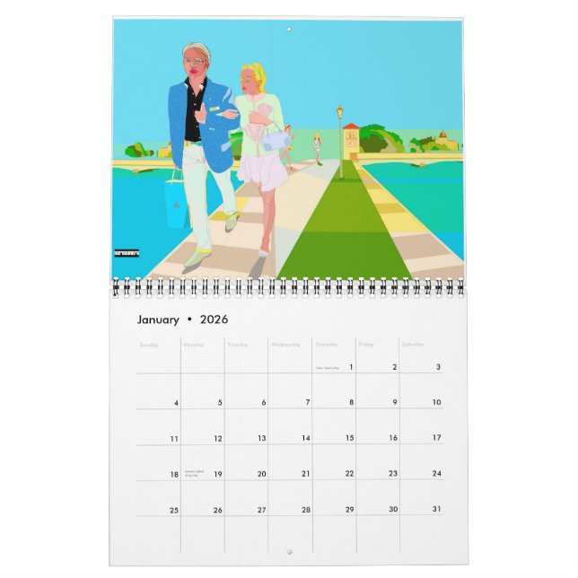 Calendrier 2010 illustré par nerosunero (Jan 2026)