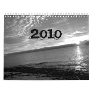 Calendrier 2010 noir et blanc