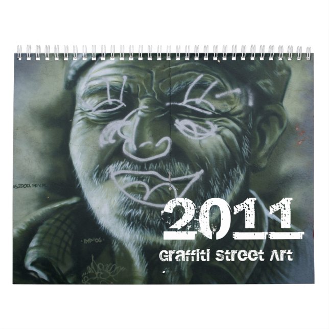 Calendrier 2011 d'art de rue de graffiti (Protection)