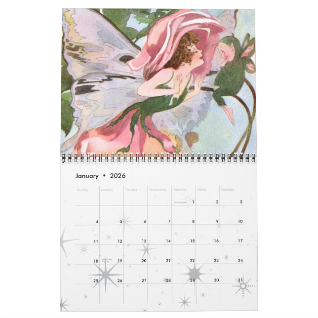 Calendrier 2011 de féerie (Jan 2026)