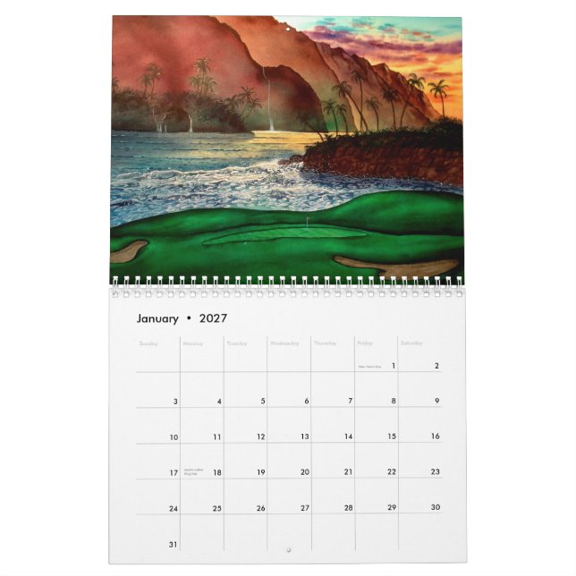 Calendrier 2011 de PAT MADAMBA (Jan 2027)