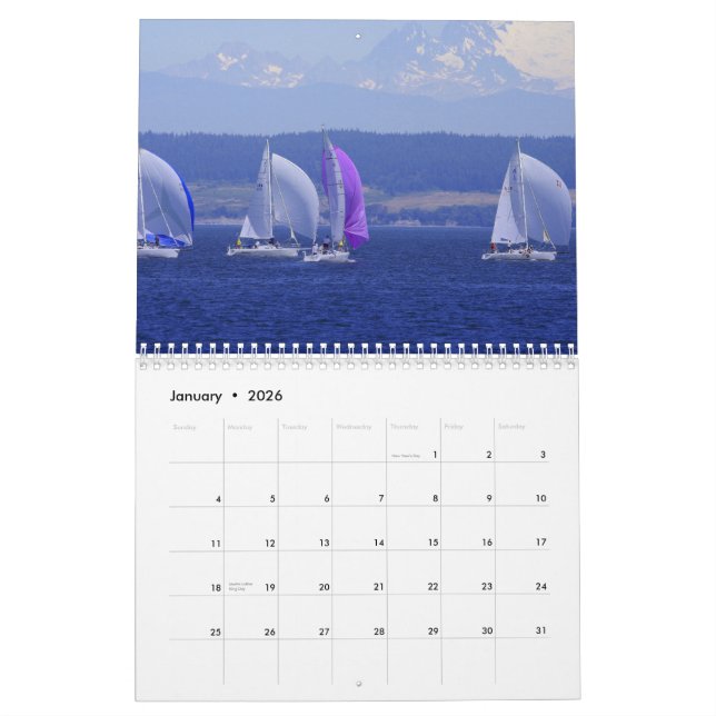 Calendrier 2011 de voilier (Jan 2026)