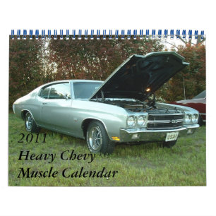 Calendrier 2011 des Muscles lourds Chevy
