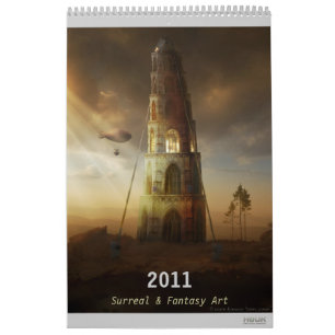 Calendrier 2011 Digital Surreal & Imaginaire Art - Wall Calen
