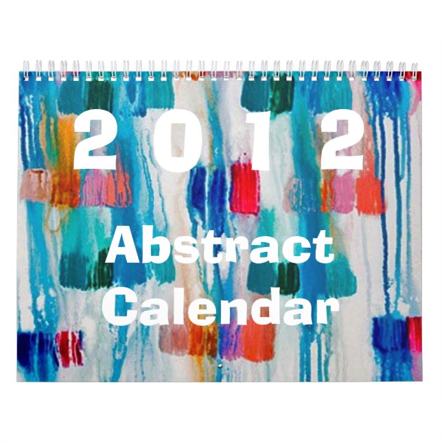 Calendrier 2012 abstrait (Protection)