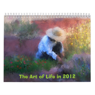 Calendrier 2012 d'art