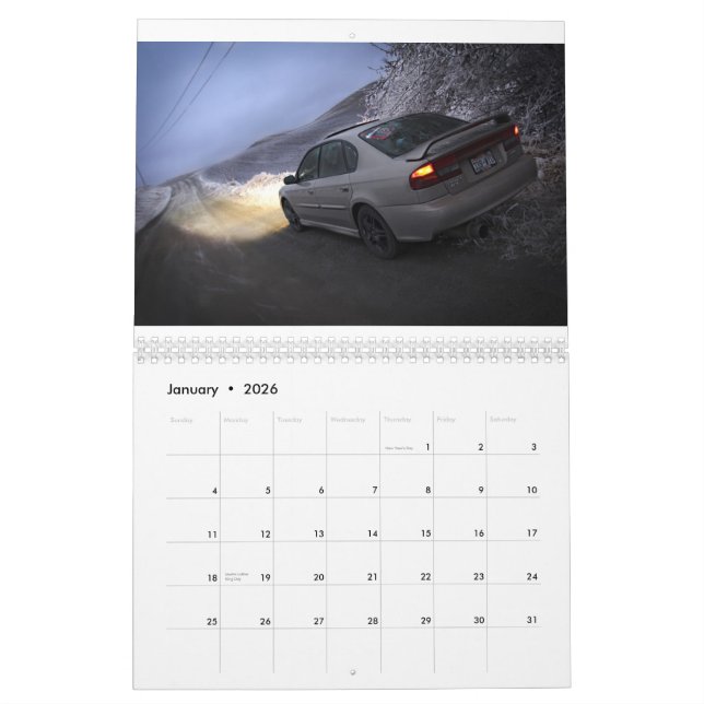 calendrier 2012 de membres de LegacyGT.com (Jan 2026)