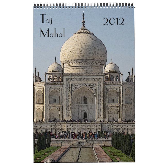calendrier 2012 du Taj Mahal (Protection)