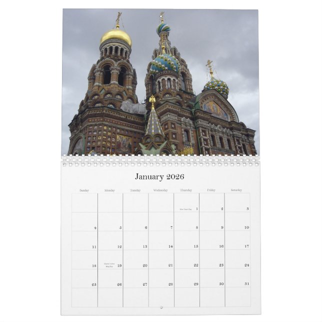 Calendrier 2012 : Inspiration autour du monde (Jan 2026)