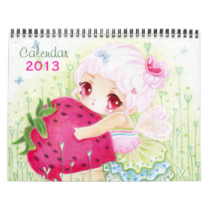 Calendrier 2013 - Belles filles de chibi d'anime