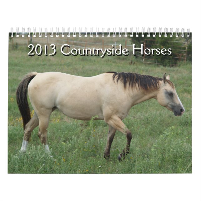 Calendrier 2013 Chevaux de campagne (Protection)