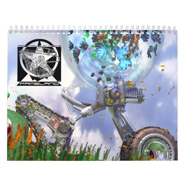Calendrier 2013 d'art de concept par Fameland (Protection)
