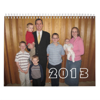 Calendrier 2013 de famille de Bradd