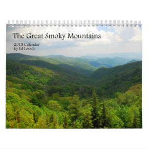Calendrier 2013 de Great Smoky Mountains