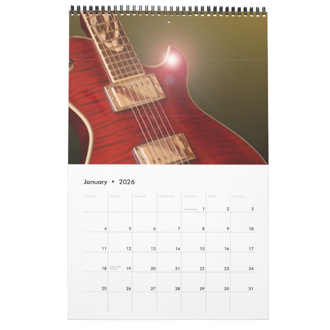 calendrier 2013 de musique (Jan 2026)