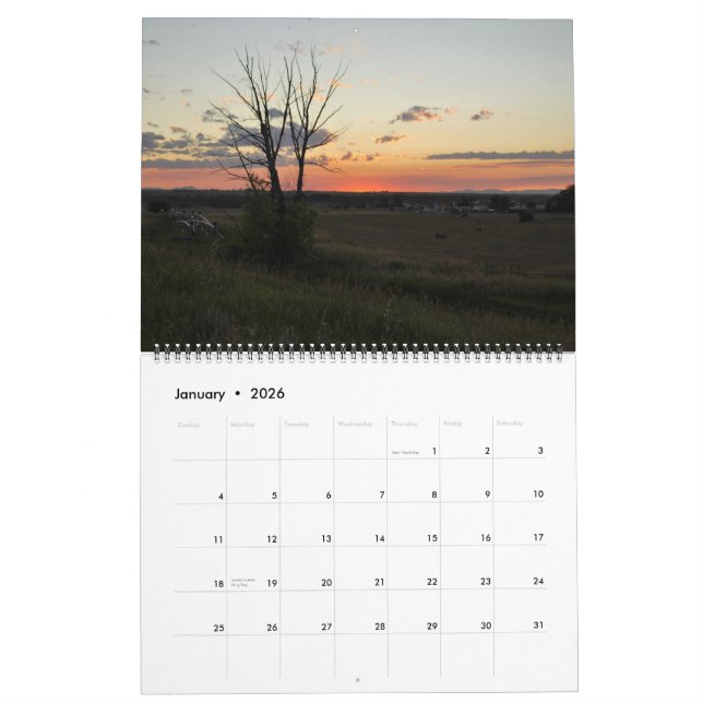 Calendrier 2013 de photographie de coucher du (Jan 2026)