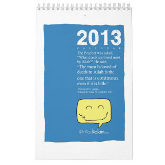 Calendrier 2013 de SpreadSalam