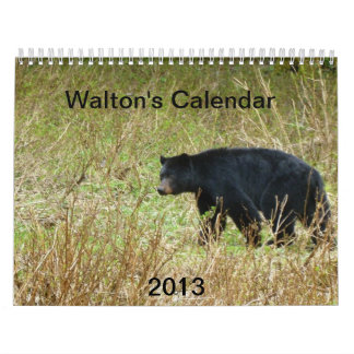 Calendrier 2013 de Walton