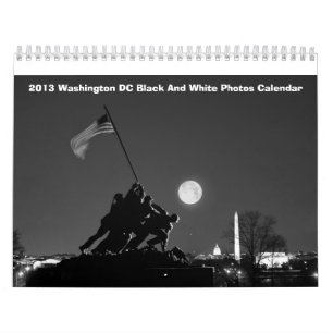 Calendrier 2013 noir et blanc de photos de