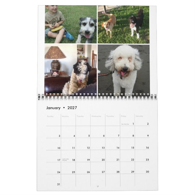 Calendrier 2014-2015 (Jan 2027)