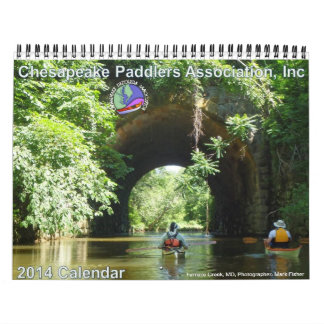 Calendrier 2014 d'association de Paddlers de