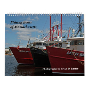 Calendrier 2014 de bateaux de pêche du