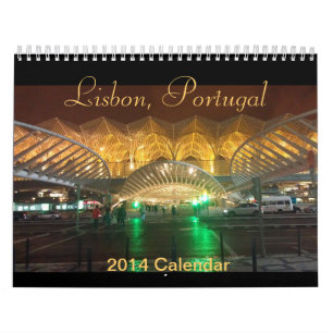 Calendrier 2014 de Lisbonne, Portugal