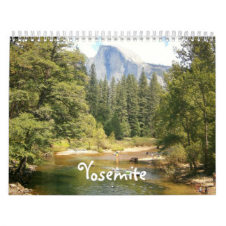 Calendrier 2014 de parc national de Yosemite