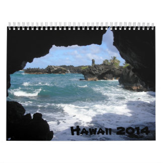 Calendrier 2014 d'Hawaï