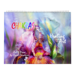 Calendrier 2015 d'art curatif de Chakras
