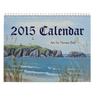 Calendrier 2015 d'art par la boule de Naomi