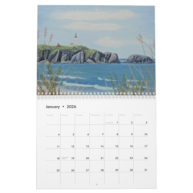 Calendrier 2015 d'art par la boule de Naomi (Jan 2026)