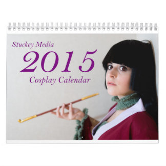 Calendrier 2015 de Cosplay de médias de Stuckey