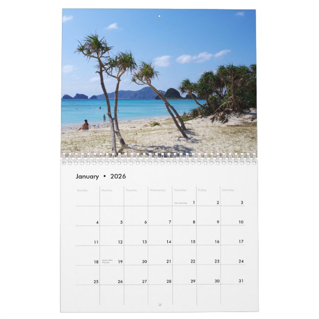 Calendrier 2015 de l'Okinawa (Jan 2026)