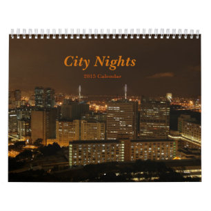 Calendrier 2015 des nuits   de ville