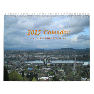 Calendrier 2015 des paysages urbains | de Fuglee