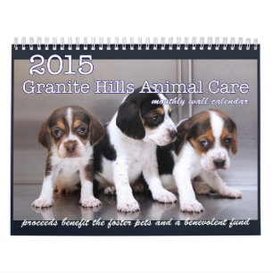 Calendrier 2015 des soins des animaux de collines