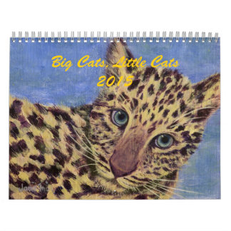 Calendrier 2015 Gros Chats, Petits Chats