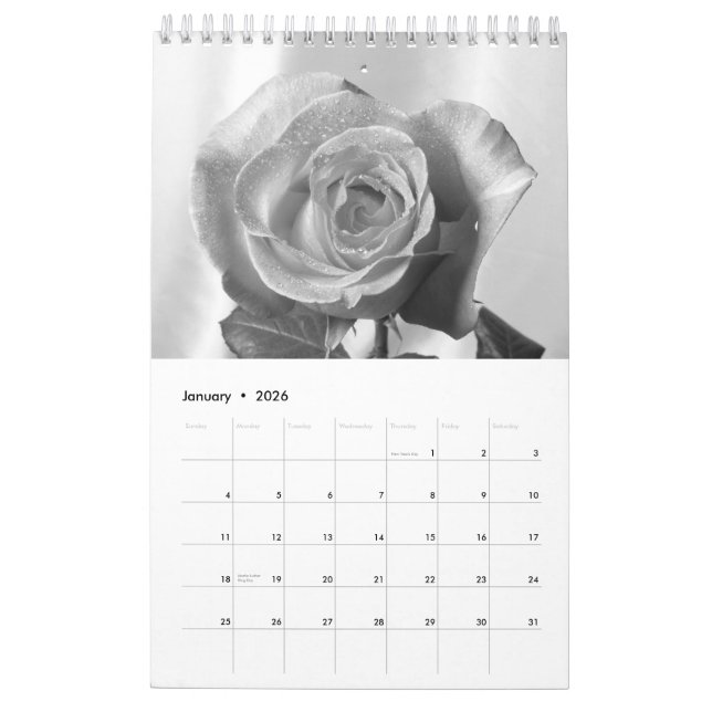 Calendrier 2015 rose - arrière à temps (Jan 2026)