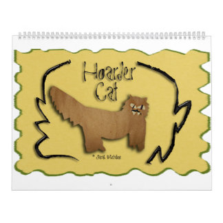 Calendrier 2016 de chat de thésauriseur