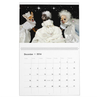 Calendrier 2016 de Chi Yum Yum